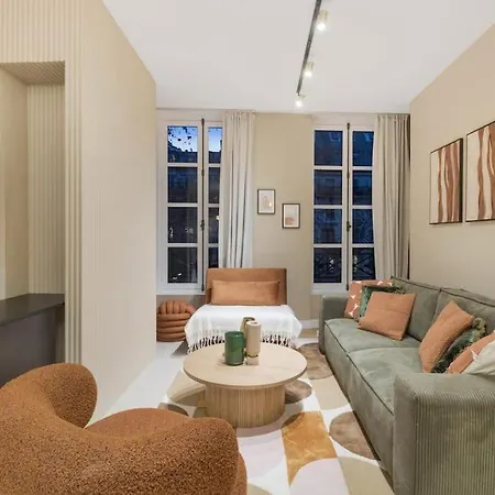Appart 6pers#2 Bedrooms#bastille#placedesvosges#ac *